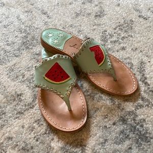 Jack Rogers watermelon sandals